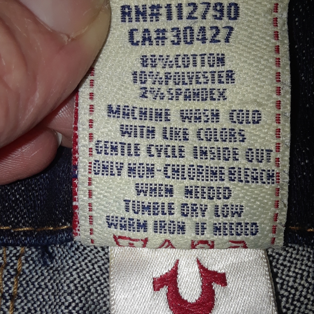 True Religion Women's Skinny Jeans - Dark Blue - Picture 6 of 8
